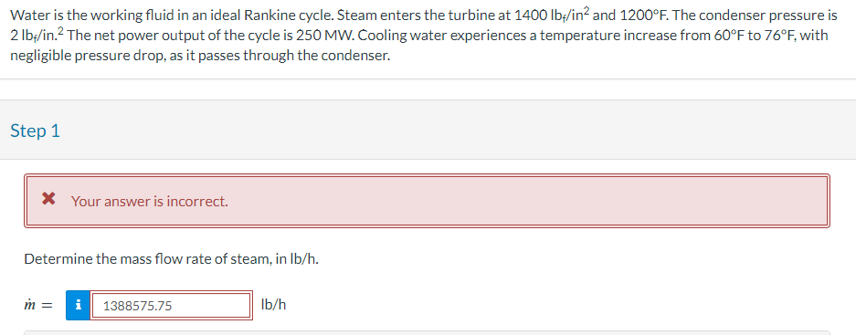 Solved Water is the working fluid in an ideal Rankine cycle. | Chegg.com