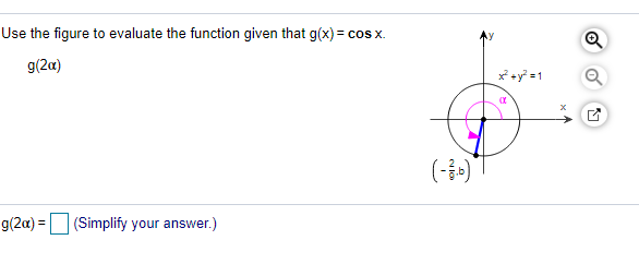 Solved Use the figure to evaluate the function given that | Chegg.com