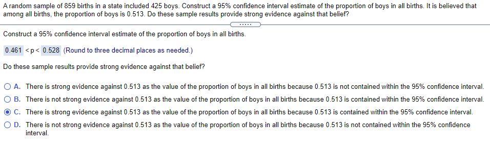 solved-a-random-sample-of-859-births-in-a-state-included-425-chegg