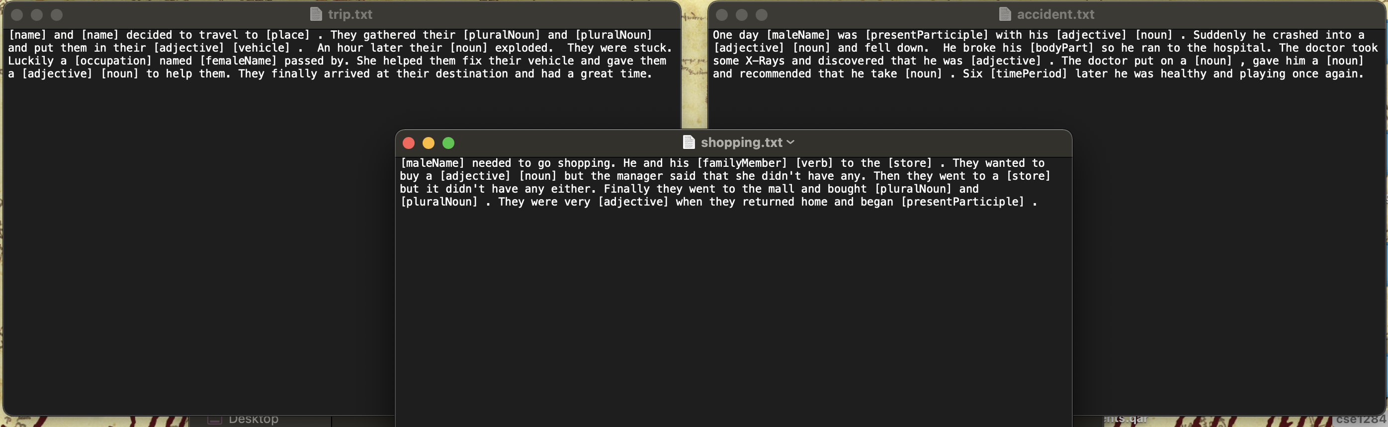 Solved I need help. This is my code along with the | Chegg.com