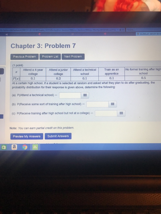Solved Chapter 3: Problem 7 Previous Problem Problem List | Chegg.com