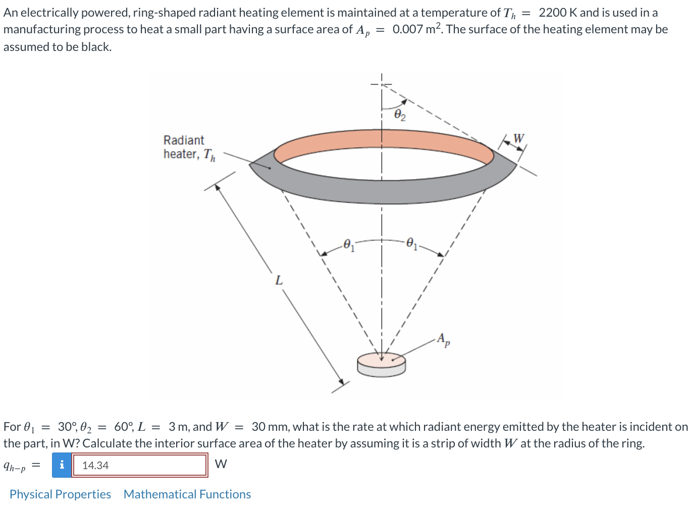 To lift a wire ring of radius 1.75 cm from the surface of a | Quizlet