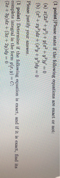 Solved Please solve the following problems in as much detail | Chegg.com