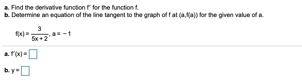 Solved A Find The Derivative Function F For The Function F