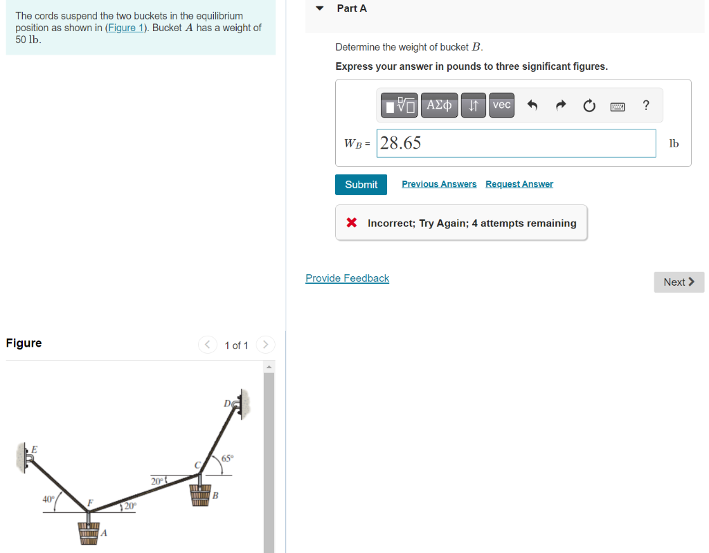solved-the-cords-suspend-the-two-buckets-in-the-equilibrium-chegg