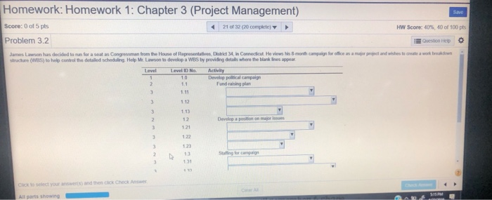 Solved Homework Homework 1 Chapter 3 Project Managemen