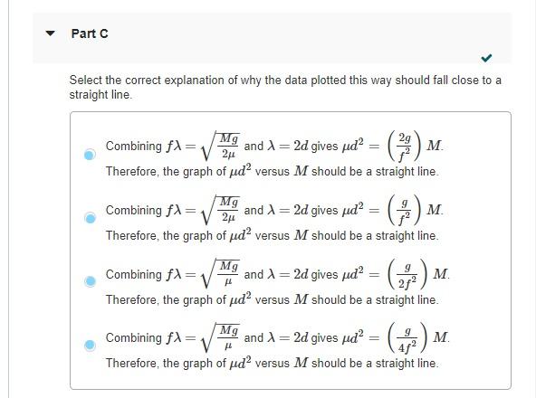 Solved Constants Part A Select the correct explanation of | Chegg.com