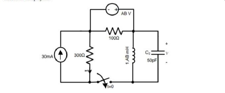 Solved Second-order Circuits Method Please Solve As Circuit | Chegg.com