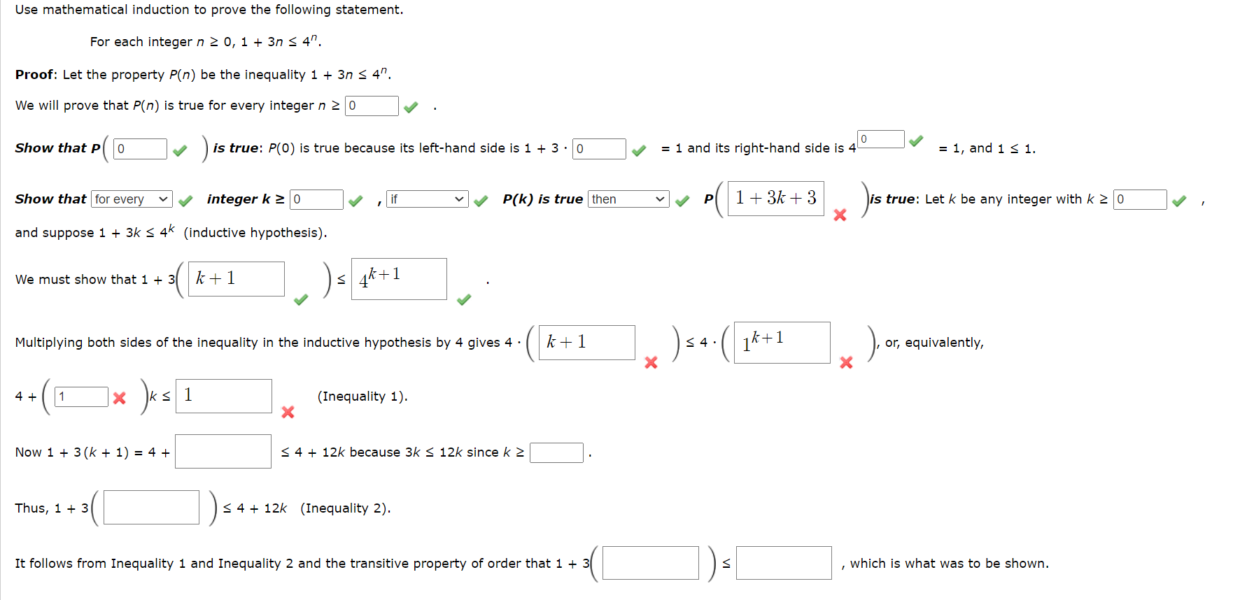 Solved Use Mathematical Induction To Prove The Following | Chegg.com