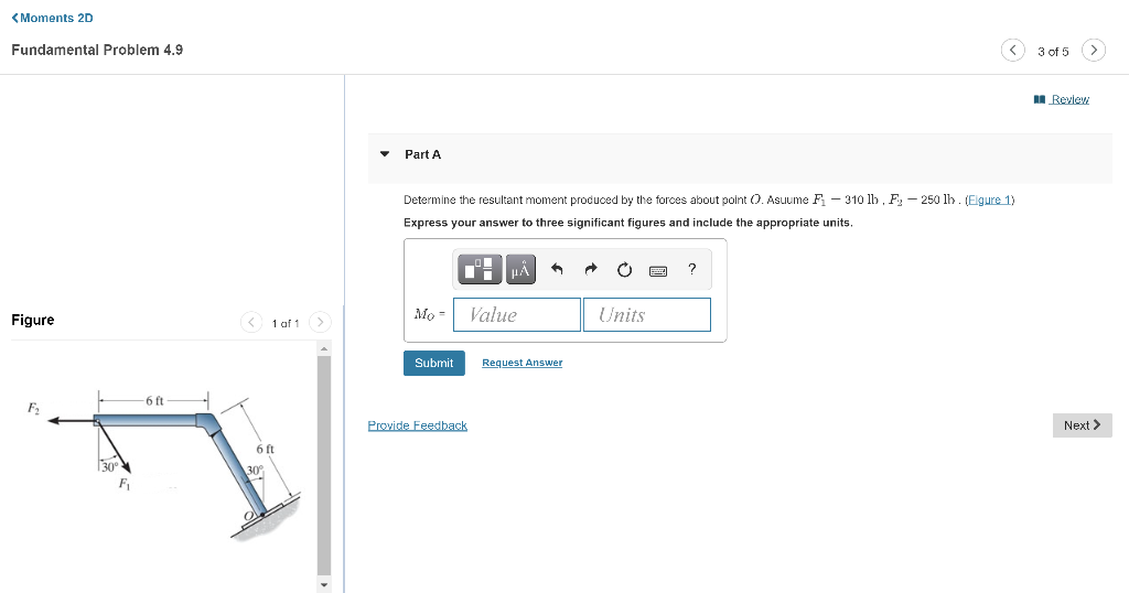 Solved Fundamental Problem 4.8 2 Of 5 Review Part A | Chegg.com