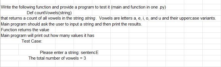 Solved Write the following function and provide a program to | Chegg.com