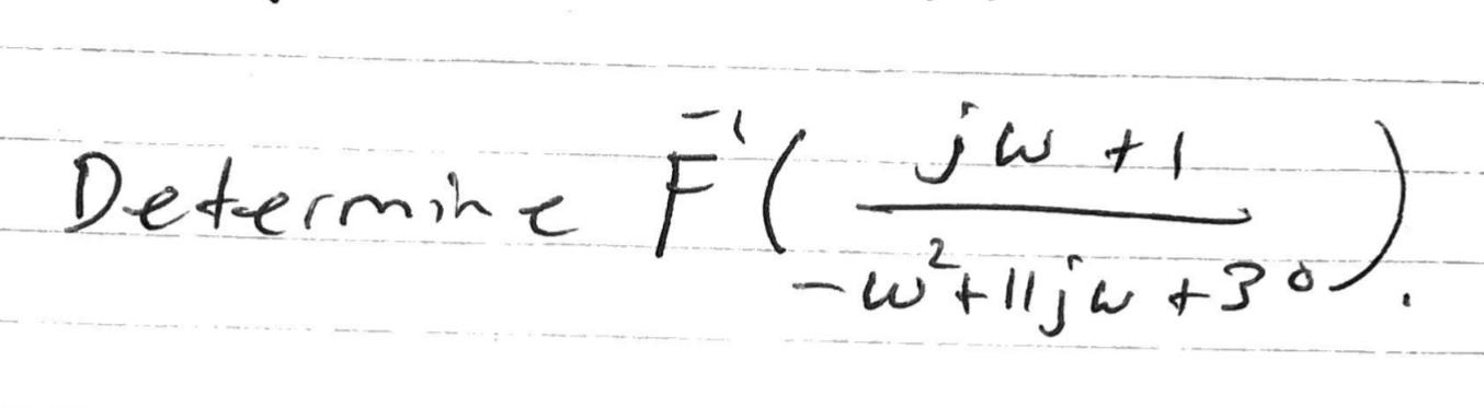 Solved Determine E ( jwt ). -w²rlljwt30 | Chegg.com