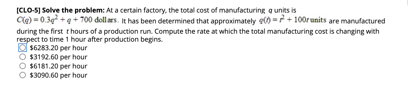 Solved [CLO-5] Solve the problem: At a certain factory, the | Chegg.com