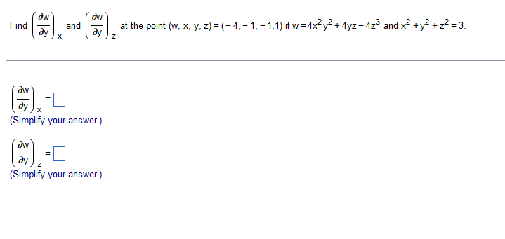 Solved Find Left Parenthesis StartFraction Partial Chegg