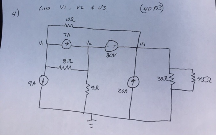 Solved Find V_1, V_2 & V_3. | Chegg.com