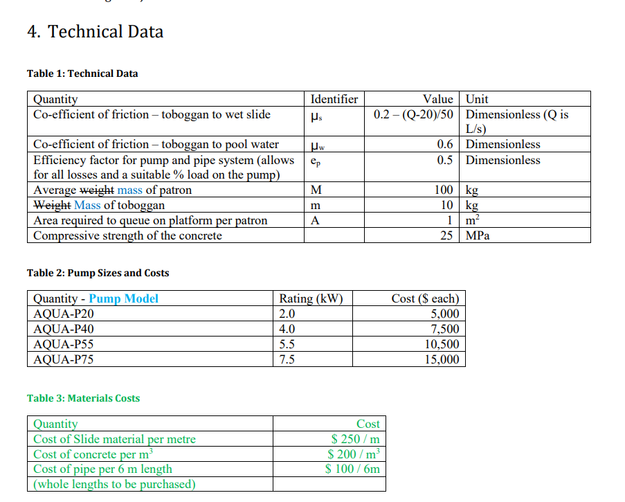 Solved Analysis in this section is to determine the height | Chegg.com