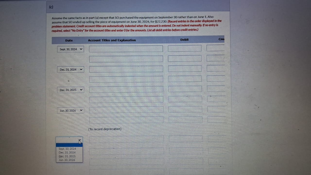 Solved Prepare All Necessary Journal Entries For 2024 2025 Chegg Com   PhpISGcxO