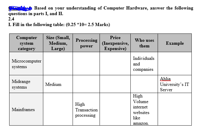 A Basic Computer Hardware Quiz - ProProfs Quiz