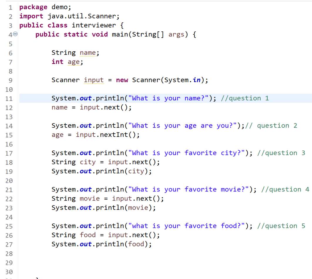 Solved Question: I wanted to know how to do the code, java | Chegg.com