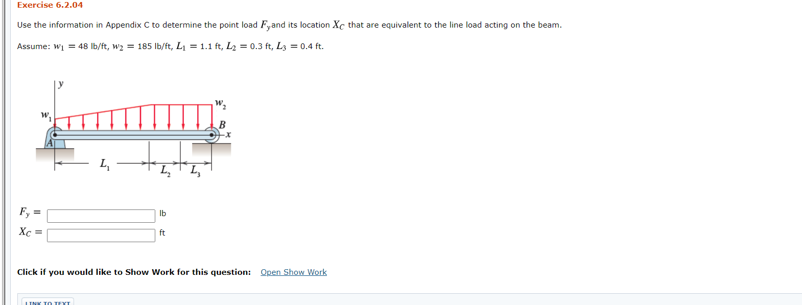 Solved Exercise 6.2.04 Use the information in Appendix C to | Chegg.com