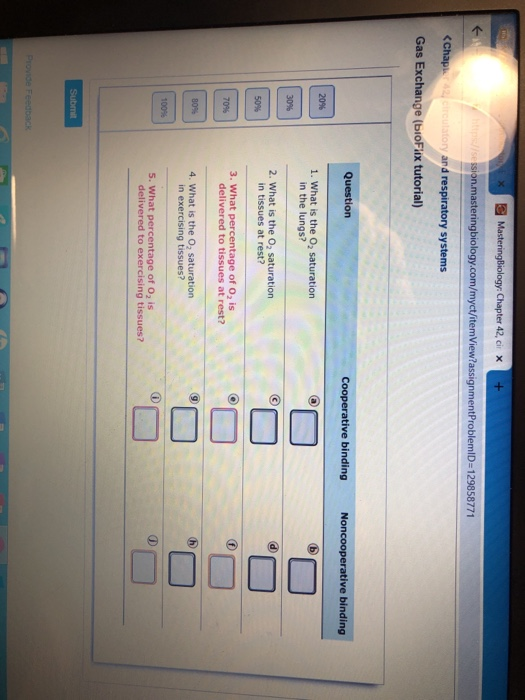 Solved Chapter 42 o CA Exchange (BioFlix tutorial) C) 20 of
