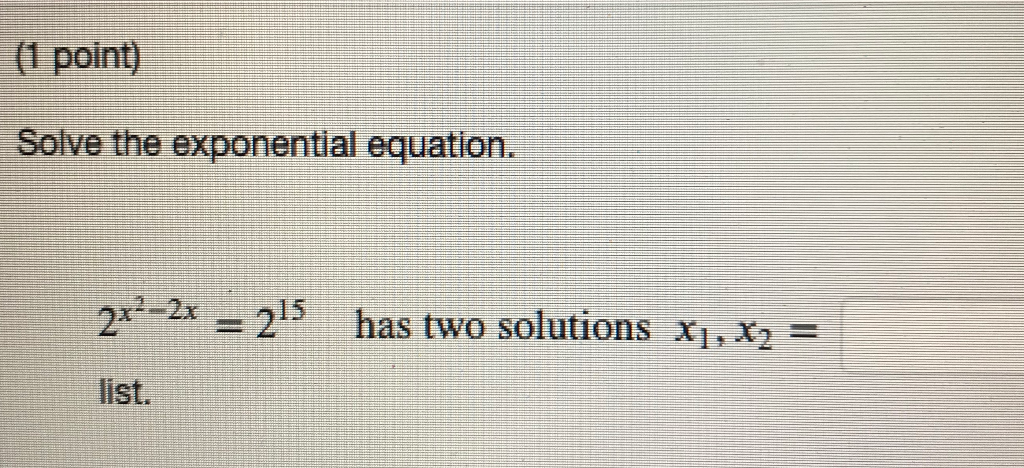 solve the exponential equation 2 2x 2 x 1 8 0