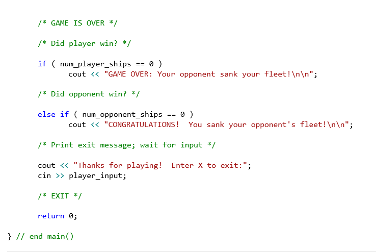 Solved CS231 Project #2: "Sea Battle!" For this project, you | Chegg.com