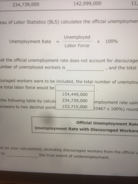 Solved 2. Discouraged Workers Aa Aa Which Of The Following | Chegg.com