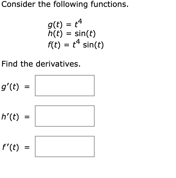 Solved Consider the following | Chegg.com