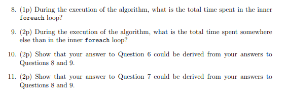Consider the algorithm below whose input is a | Chegg.com