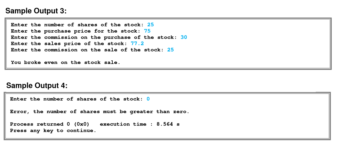 Solved Write a program similar to the one described in | Chegg.com