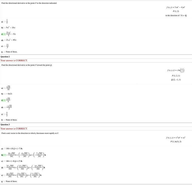 Solved Please answer as many as you can and show all your | Chegg.com