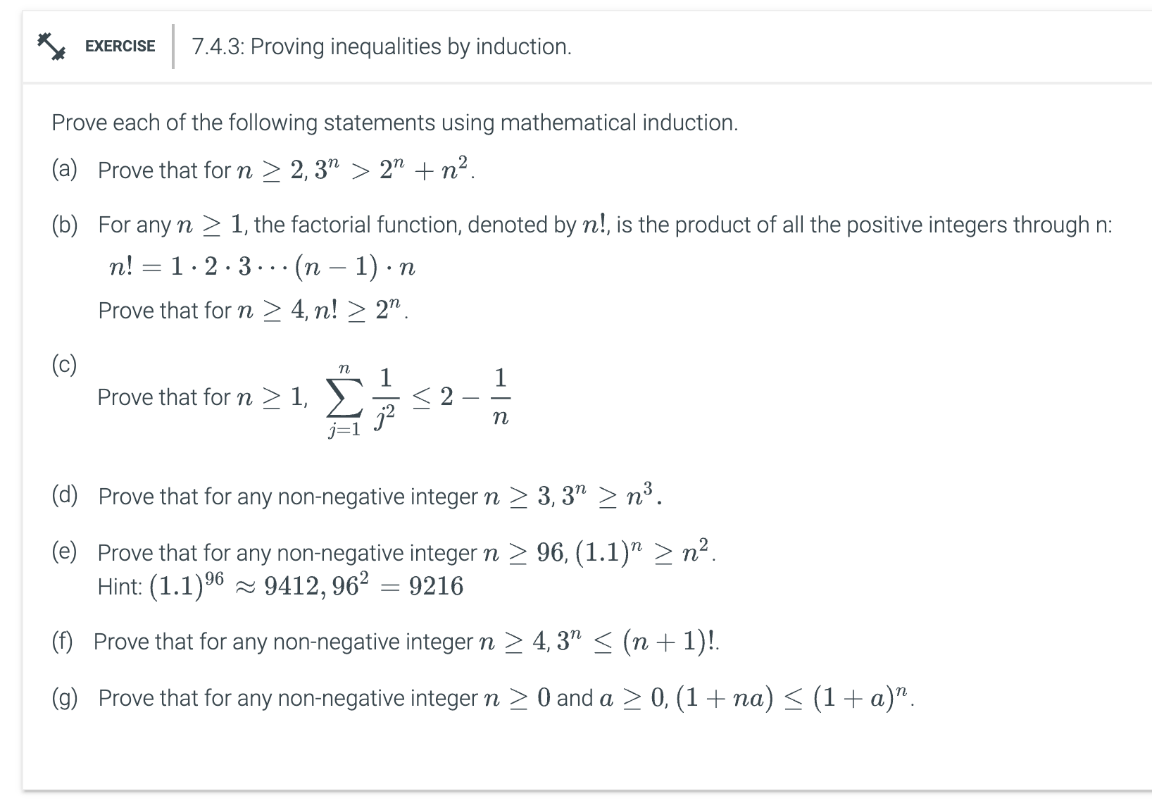 Solved Prove Each Of The Following Statements Using | Chegg.com