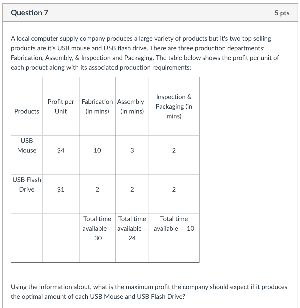 A local computer supply company produces a large