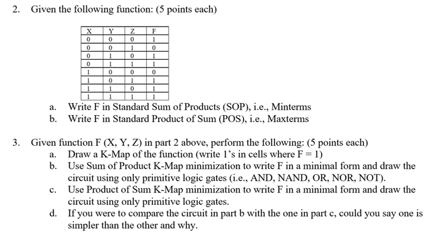 Solved Please solve question three all the parts including | Chegg.com