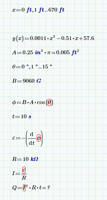 Solved All my Mathcad file is saying is 