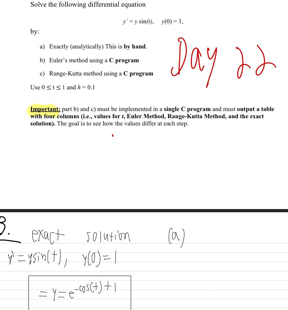Solved Please solve b and c of this problem in C code the | Chegg.com