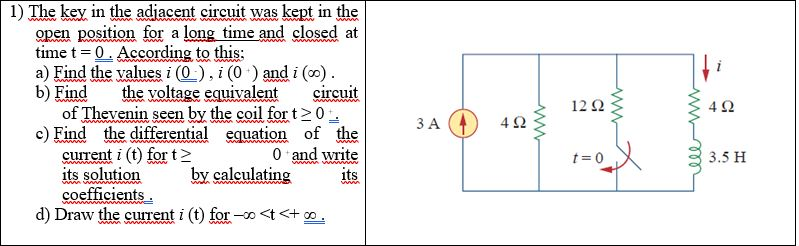 Solved Please solve clearly and step by step with the | Chegg.com