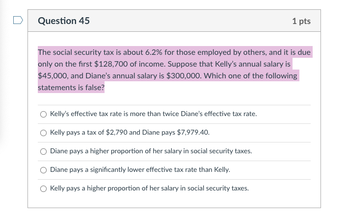 Solved Question 48 1 pts Which one of the following is not a | Chegg.com