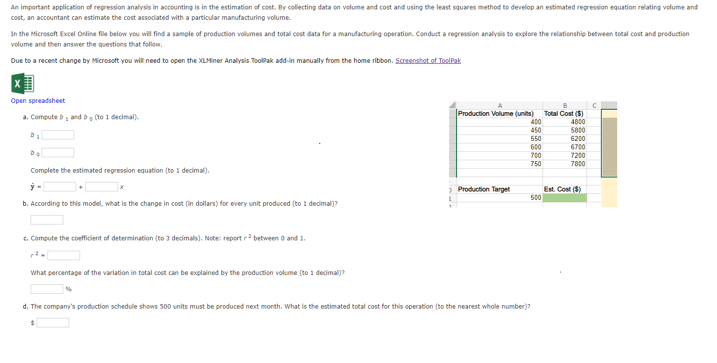 solved-an-important-application-of-regression-analysis-in-chegg