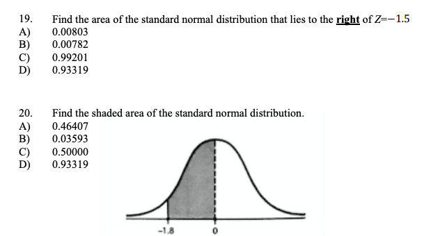 1.8 The Normal Distribution