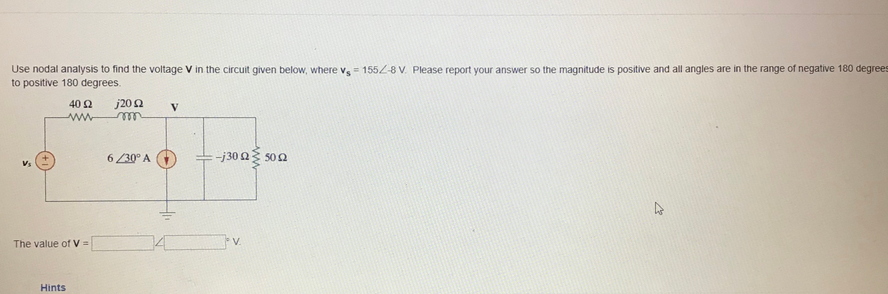 Solved Determine the value of the output voltage in the | Chegg.com