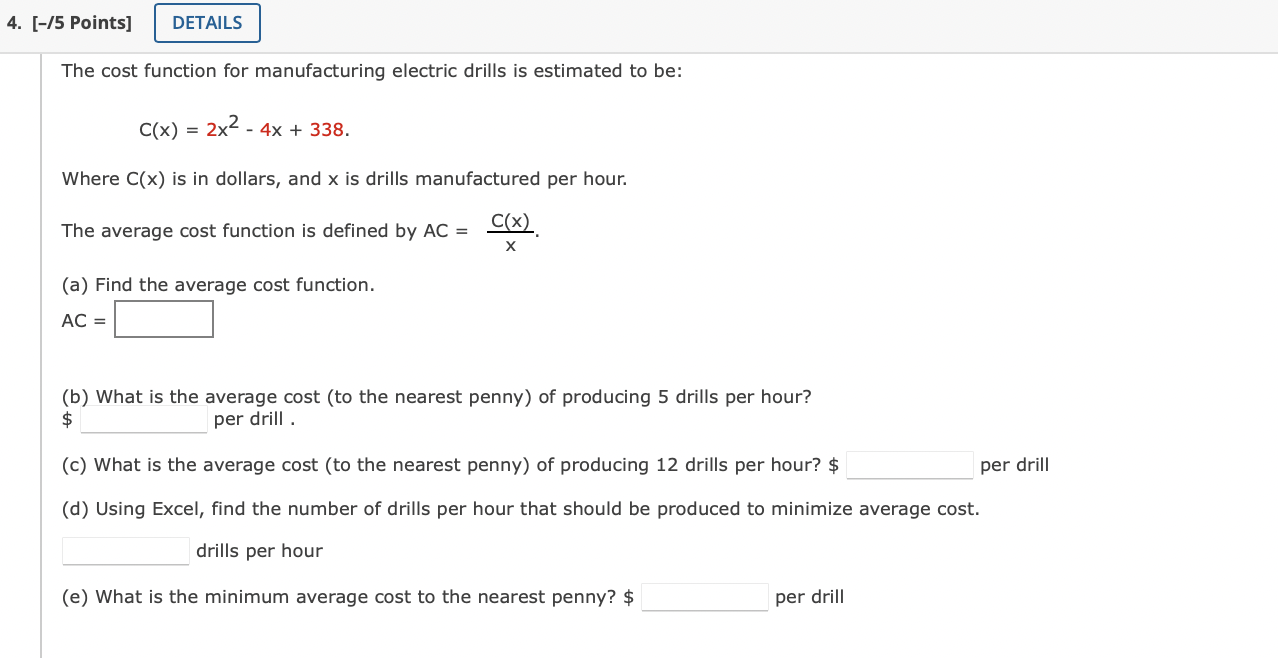 Solved (a) Construct a table that gives the revenue | Chegg.com