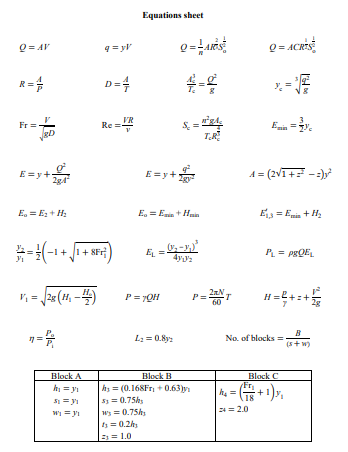 Solved Q3 A river section shown in FIGURE Q3 carries 1.2 | Chegg.com