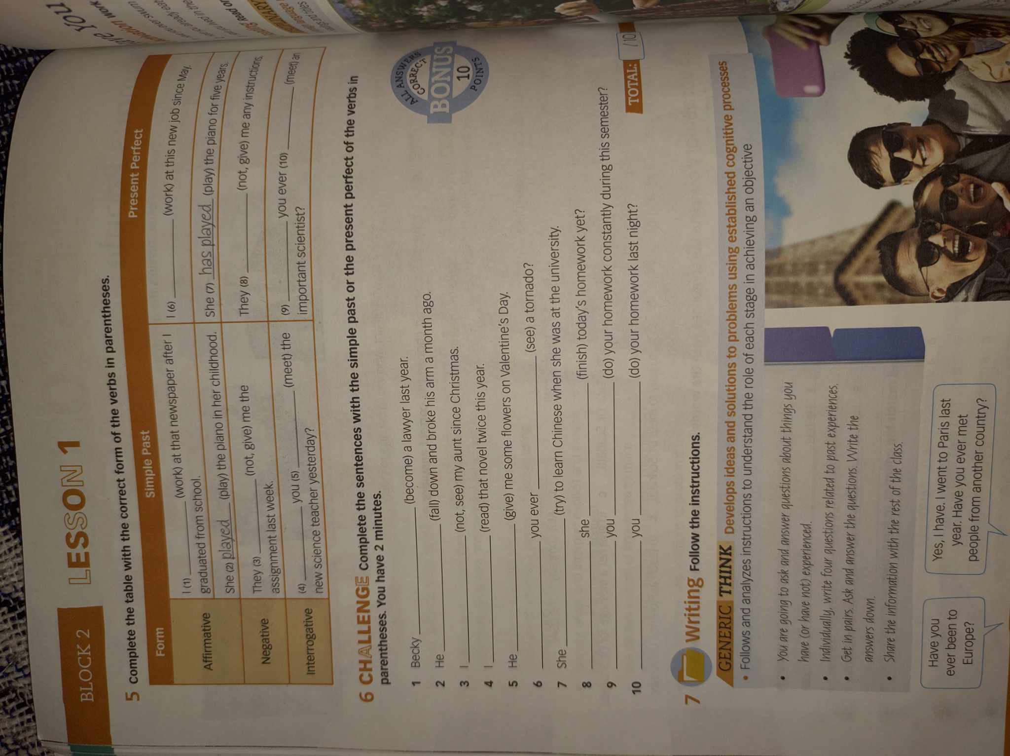 1 Who are some of the most famous people in your | Chegg.com