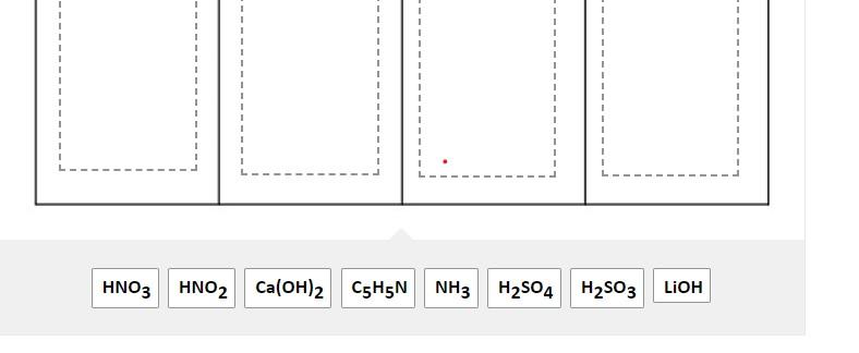 Solved Drag the formulas from the following list and drop | Chegg.com