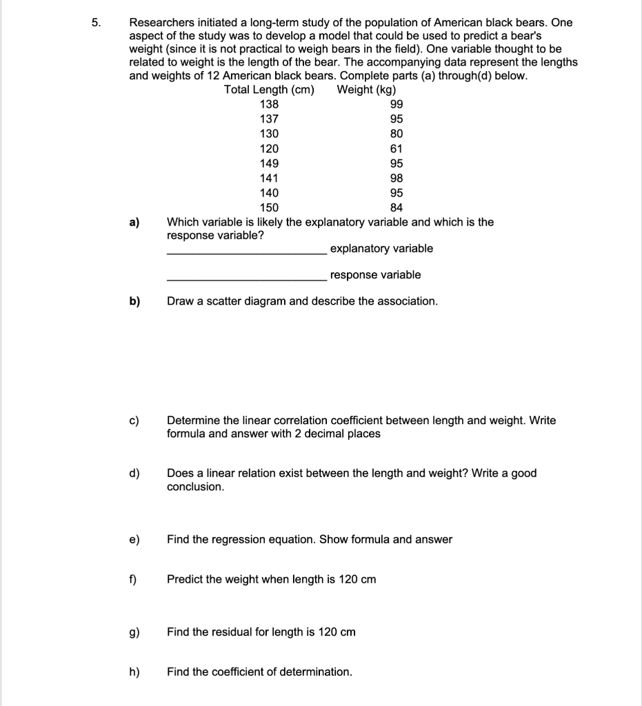 Solved Researchers initiated a long-term study of the | Chegg.com