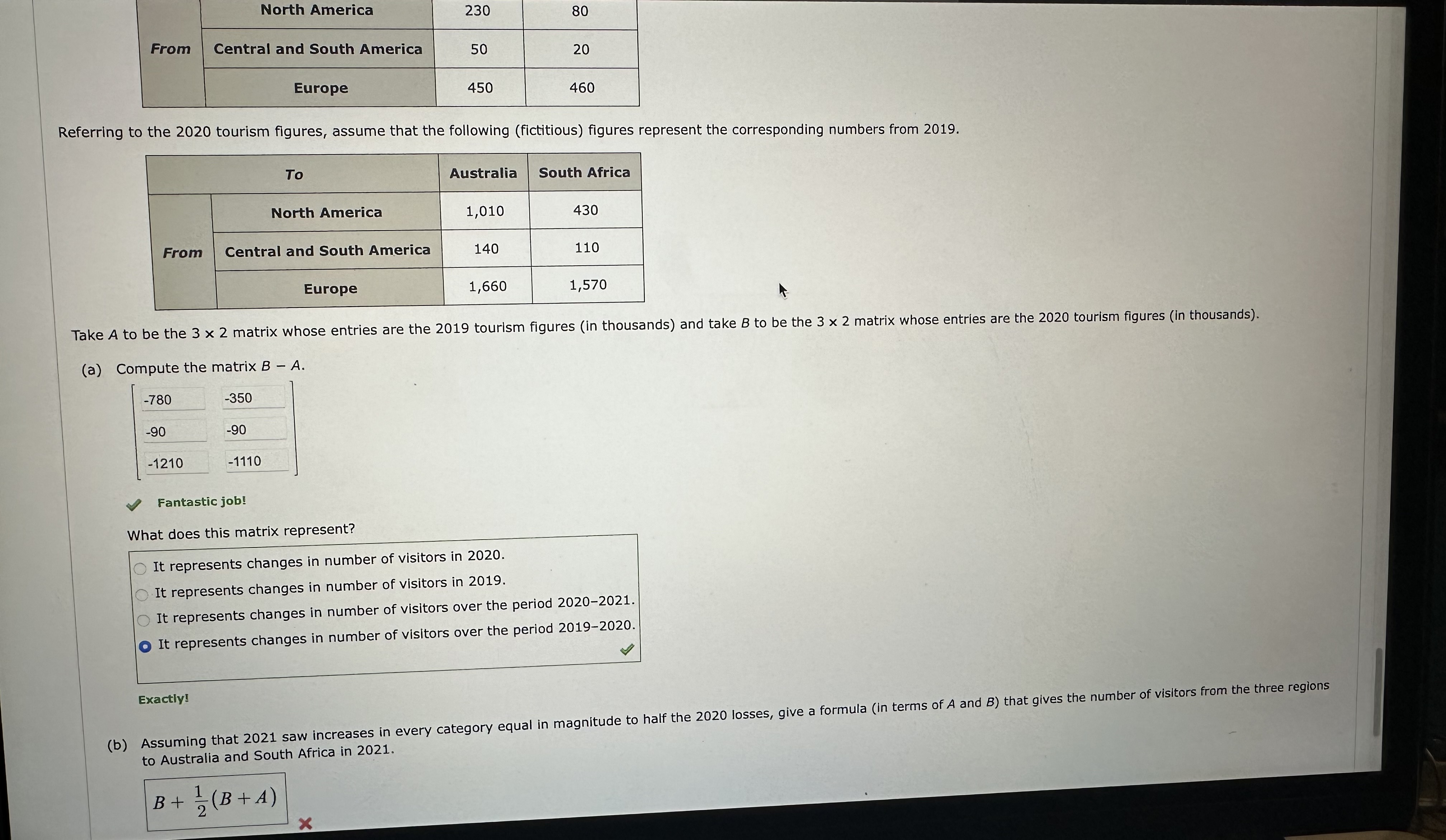 Solved I just need help with part B, ﻿please. | Chegg.com