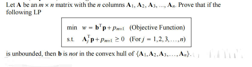 Solved Let A be an m×n matrix with the n columns | Chegg.com
