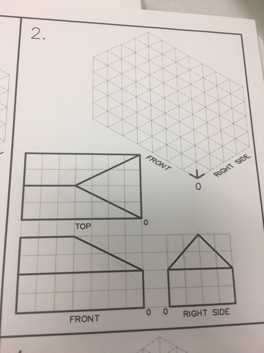 Solved FRONT FRONT RIGHT SIDE | Chegg.com